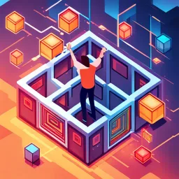 Spinning Cube Adventure