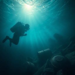 Deep Waters: The Secrets Beneath - Text-based game