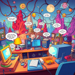 Whose Hello Is It Anyway? - Text-based game