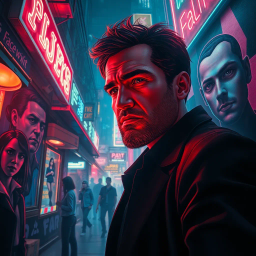 Whose Face is it Anyway? - Text-based game