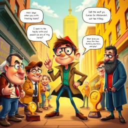 Whose Hello Is It Anyway? - Text-based game