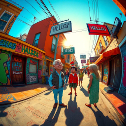 Whose Hello Is It Anyway? - Text-based game