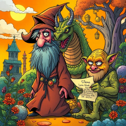 Whose Prophecy Is It Anyway? - Text-based game