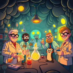 Whose Lab Is It Anyway? - Text-based game