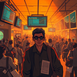 Flight of Delays - Text-based game