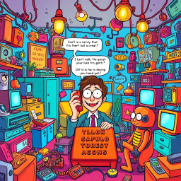 Whose Hello Is It Anyway? - Text-based game