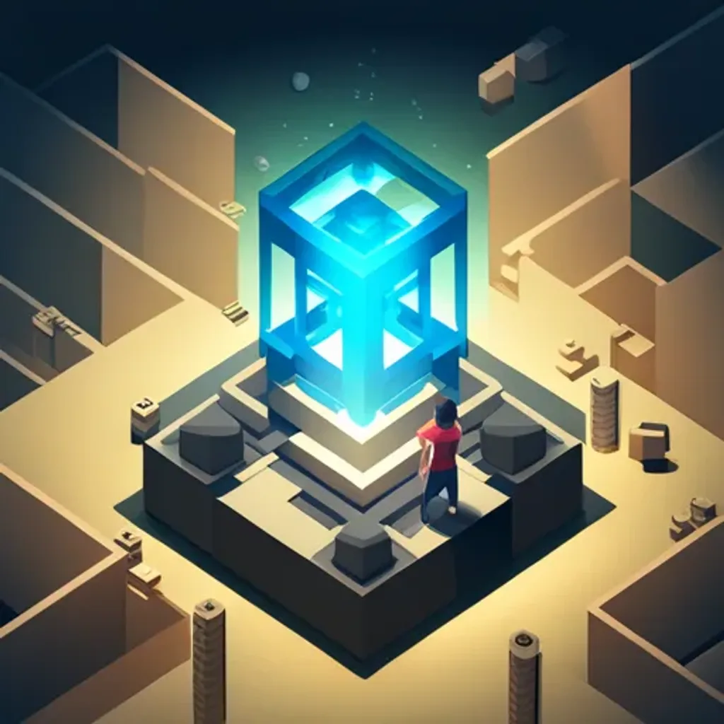 Spinning Cube Escape