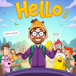 Whose Hello Is It Anyway? - Text-based game