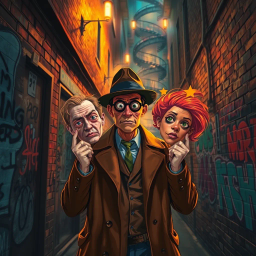 Whose Face Is It Anyway? - Text-based game