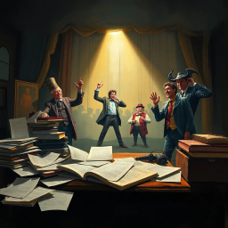 Whose Plot is it Anyway? - Text-based game