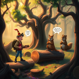 Whose Logs Are These, Anyway? - Text-based game