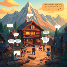 Whose Logs Are These, Anyway? - Text-based game