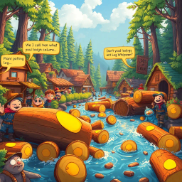 Whose Logs Are These, Anyway? - Text-based game