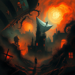 Whose Nightmare Is It Anyway? - Text-based game