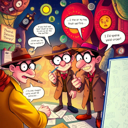 Whose Hello Is It Anyway? - Text-based game