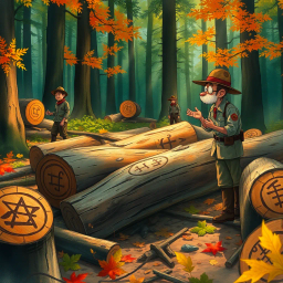 Whose Logs Are These, Anyway? - Text-based game