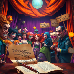 Whose Plot is it Anyway? - Text-based game