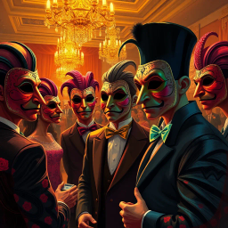 Whose Face Is It Anyway? - Text-based game