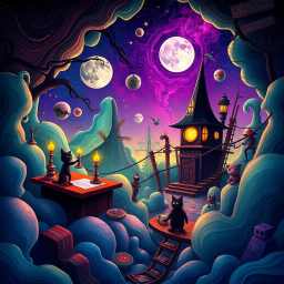 Whose Nightmare Is It Anyway? - Text-based game