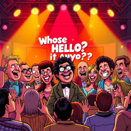 Whose Hello is it Anyway? - Text-based game