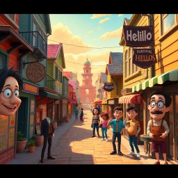 Whose Hello is it Anyway? - Text-based game