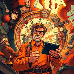 Rewind the Clock - Text-based game