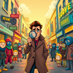 Whose Hello is it Anyway? - Text-based game