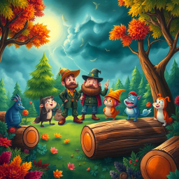 Whose Logs Are These, Anyway? - Text-based game