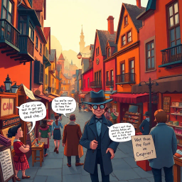 Whose Hellos Are These, Anyway? - Text-based game