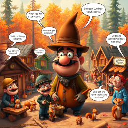 Whose Logs Are These, Anyway? - Text-based game