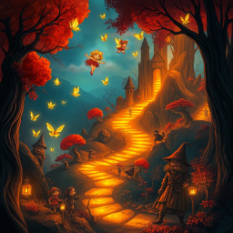 Fractured Fables - Text-based game