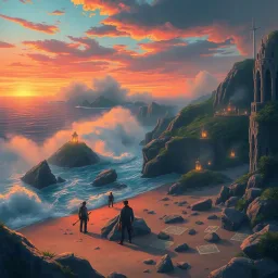 Coastguard Chronicles: The Beacons of Destiny - Text-based game