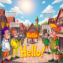 Whose Hello is it Anyway? - Text-based game