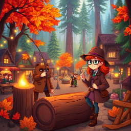 Whose Logs Are These, Anyway? - Text-based game