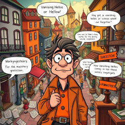 Whose Hellos Are These, Anyway? - Text-based game