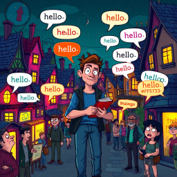 Whose Hellos Are These, Anyway? - Text-based game