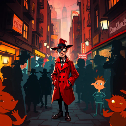 Whose Shadow Is It Anyway? - Text-based game