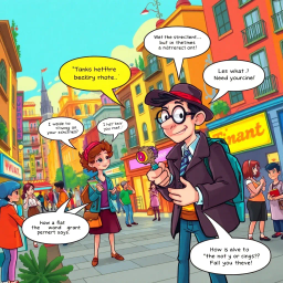 Whose Hello Is It Anyway? - Text-based game