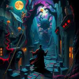 Whose Nightmare Is It Anyway? - Text-based game