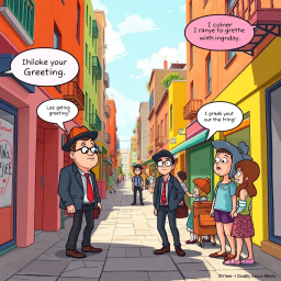 Whose Hello Is It Anyway? - Text-based game