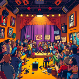 Whose Line Is It Anyway? The Chaos Chronicles - Text-based game