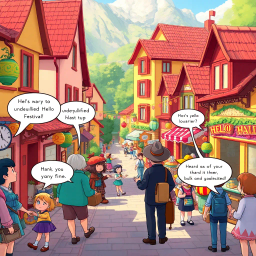 Whose Hello Is It Anyway? - Text-based game