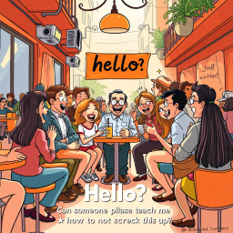 Whose Hello Is It Anyway? - Text-based game