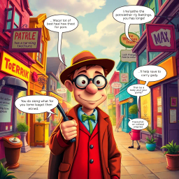 Whose Hello is it Anyway? - Text-based game