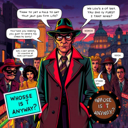 Whose Is It Anyway? - Text-based game