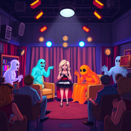 Whose Ghost Is It Anyway? - Text-based game