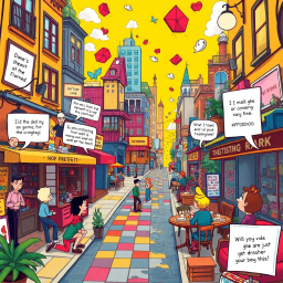 Whose Hello Is It Anyway? - Text-based game