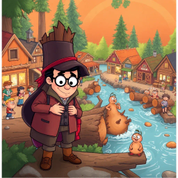 Log Jam: Who's Logs Are These, Anyway? - Text-based game