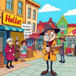 Whose Hello is it Anyway? - Text-based game