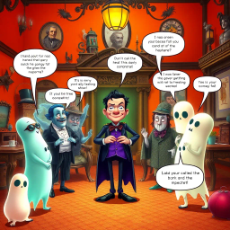 Whose Ghost Is It Anyway? - Text-based game